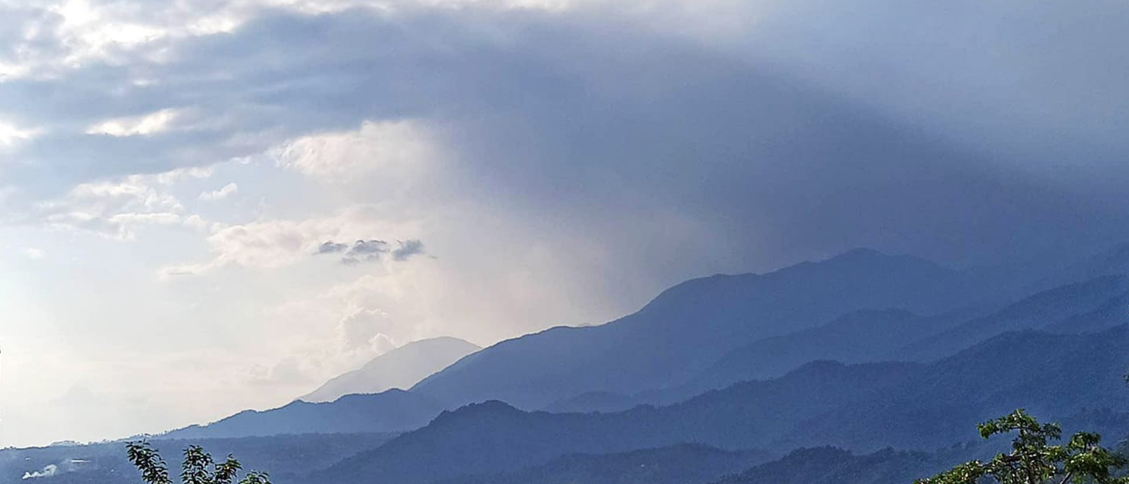Echoes in Glass — Kangra Valley Landscape